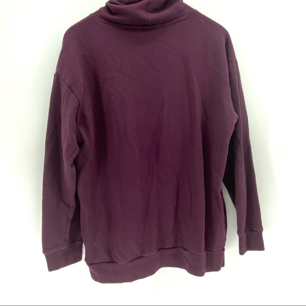 Pink Victoria’s Secret plum cowl neck sweater - Picture 2 of 5